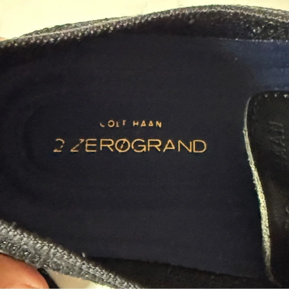 Cole Haan 2. Zero Grand Men’s 7.5M Black Stitchlite Wingtip Oxford Shoes C28527
